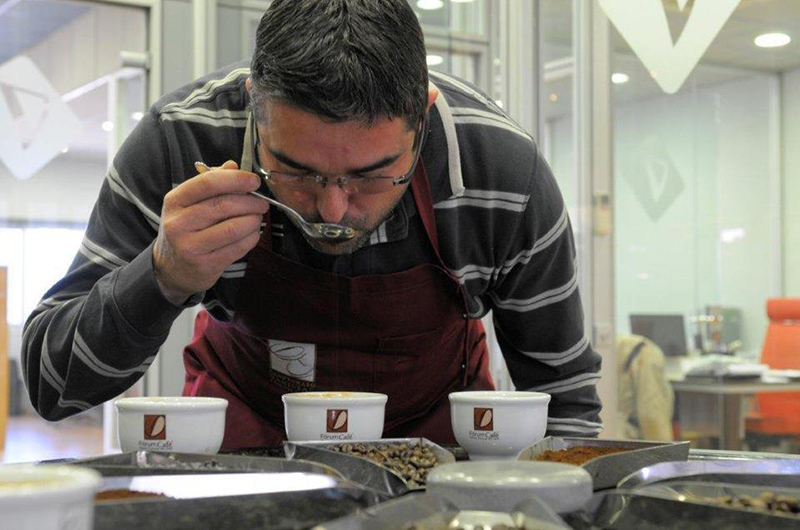 David Tomás, reconocido experto del mundo del café.